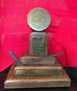 Glen Mousseau Memorial Trophy awarded to Gerry Brown in 1948.